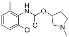 2-클로로-6-메틸카르바닐산1-메틸-3-피롤리디닐에스테르