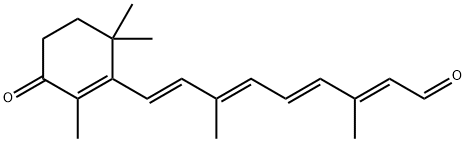 4-oxoretinaldehyde Struktur