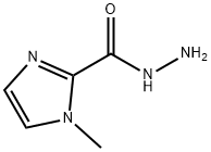 1H-Imidazole-2-carboxylicacid,1-methyl-,hydrazide(9CI) Structure