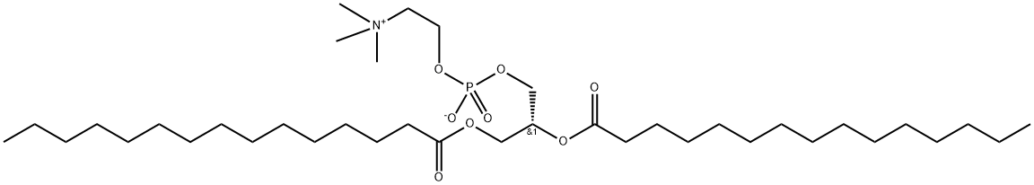 1,2-DIPENTADECANOYL-SN-GLYCERO-3-PHOSPHOCHOLINE Struktur