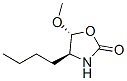 2-Oxazolidinone,4-butyl-5-methoxy-,(4S,5R)-(9CI) Struktur