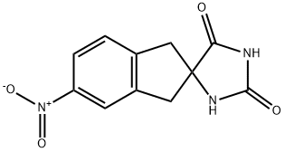 SPIRO(5-NITROINDANE)-2,5'-HYDANTOIN Struktur