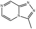 3-甲基-[1,2,4]三唑并[4,3-A]吡嗪 结构式