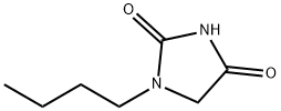1-N-丁基乙内酰脲, 33599-32-5, 结构式