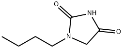 1-ブチルヒダントイン 化学構造式