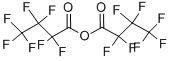 Heptafluorobutyric anhydride Struktur