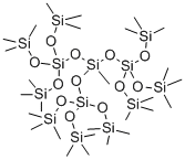 TRIS[TRIS(TRIMETHYLSILOXY)SILOXY]METHYLSILANE Struktur