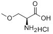 (S)-2-氨基-3-甲氧基丙酸盐酸盐,336100-47-1,结构式