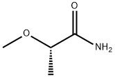 (S)-(-)-2-メトキシプロピオンアミド 化学構造式