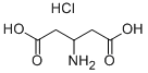 L-β-高门冬氨酸.盐酸盐, 336182-10-6, 结构式