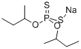 二硫代磷酸-O,O-二(1-甲基丙基)酯钠盐 结构式