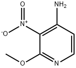 2-甲氧基-3-硝基吡啶-4-胺, 33623-16-4, 结构式