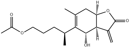(3aS)-3,3aα,4,5,8,8aα-ヘキサヒドロ-4α-ヒドロキシ-6-(3-アセトキシプロピル)-5α,7-ジメチル-3-メチレン-2H-シクロヘプタ[b]フラン-2-オン