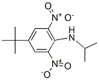 4-(1,1-Dimethylethyl)-N-(1-methylethyl)-2,6-dinitrobenzenamine Structure