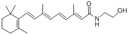 N-(2-hydroxyethyl)retinamide Structure