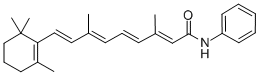 N-phenylretinamide Struktur