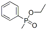 (-)-メチルフェニルホスフィン酸エチル 化学構造式