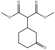 2-(3-OXO-CYCLOHEXYL)-MALONIC ACID DIMETHYL ESTER Struktur