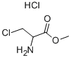 DL-3-氯丝氨酸甲酯盐酸盐,33646-31-0,结构式