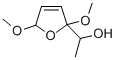 DL-1-(2,5-DIMETHOXY-2,5-DIHYDROFURAN-2-YL)ETHANOL Struktur