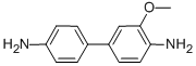 3-METHOXYBENZIDINE 结构式