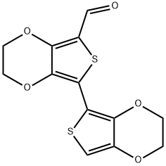 2,3-DIHYDRO-7-(2,3-DIHYDROTHIENO[3,4-B][1,4]DIOXIN-5-YL)THIENO[3,4-B][1,4]DIOXINE-5-CARBALDEHYDE Structure
