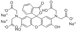 钙黄绿素三钠盐,336616-50-3,结构式