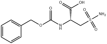 N-ALPHA-Z-3-SULFAMOYL-L-ALANINE Structure