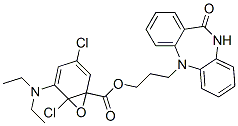 3-(10,11-Dihydro-11-oxo-5H-dibenzo[b,e][1,4]diazepin-5-yl)-N,N-diethyl-1-propanamineN-oxide 结构式