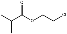 Propanoic acid, 2-Methyl-, 2-chloroethyl ester Structure