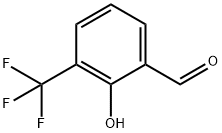 2-HYDROXY-3-TRIFLUOROMETHYL-BENZALDEHYDE Struktur