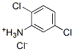 2,5-dichloroanilinium chloride Struktur