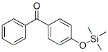 4-Trimethylsiloxybenzophenone Structure