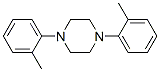 1,4-ビス(2-メチルフェニル)ピペラジン 化学構造式