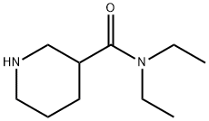 N,N-DIETHYLNIPECOTAMIDE Structure