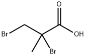 2,3-二溴异丁酸 结构式