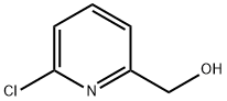 (6-クロロピリジン-2-イル)メタノール 化学構造式