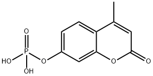 4-甲基伞形酮磷酸酯,3368-04-5,结构式