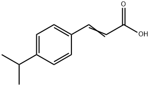 4-ISOPROPYLCINNAMIC ACID Structure