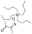 (3Z)-3-oxidoiminobutan-2-one, tetrabutylazanium 结构式
