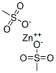 Methanesulfonic acid, zinc salt Structure