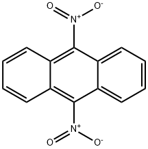 9,10-DINITROANTHRACENE Structure