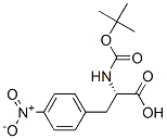BOC-4-NITRO-L-PHENYLALANINE Struktur