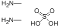 モノメチルアミン 硫酸塩 化学構造式