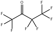 八氟-2-丁酮, 337-20-2, 结构式