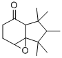 7,7a-epoxytetrahydro-1,1,2,3,3-pentamethylindan-4(3aH)-one Structure