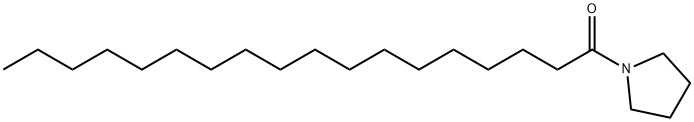 1-(Pyrrolidine-1-yl)octadecane-1-one 结构式