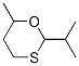 2-Isopropyl-6-methyl-1,3-oxathiane Struktur