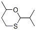 2-Isopropyl-6-methyl-1,3-oxathiane Structure