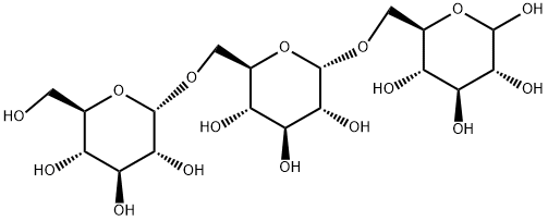异麦芽三糖,3371-50-4,结构式